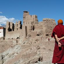 一時ここはラダック王朝の都でした。