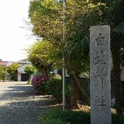 静かな神社でした