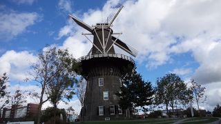 風車内の生活の展示も充実
