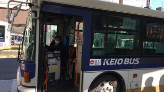 東京都内の西を走る路線バス