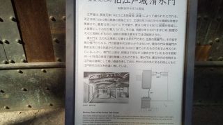 旧江戸城の清水門