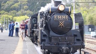 ＳＬに乗りました