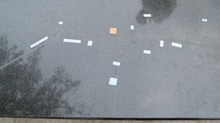 ショパンの生誕２００年のに設けられたベンチ