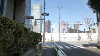 坂上の光景が変わっていました