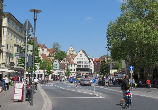 2018年　心の安らぎ旅行　Tubingen　テュービンゲン　Karlstrasse　カール通り
