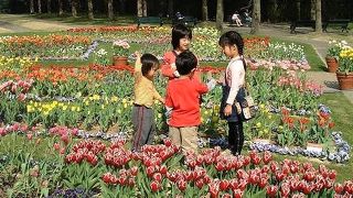 孫たちとハウステンボス／２００５．３