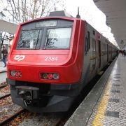 ロシオ駅とオリエンテ駅から来れます。リスボンカードで乗れます。