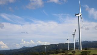 江差の街中が一望