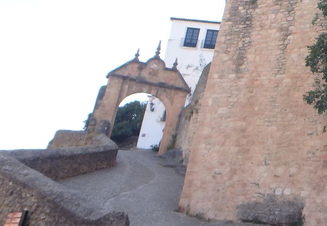 ビエホ橋の近くの旧市街地側にある門