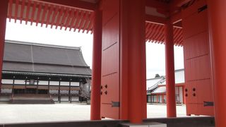 ガイドツアーで御所を見学