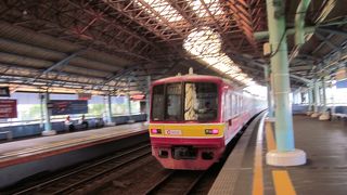 鉄道も走っています