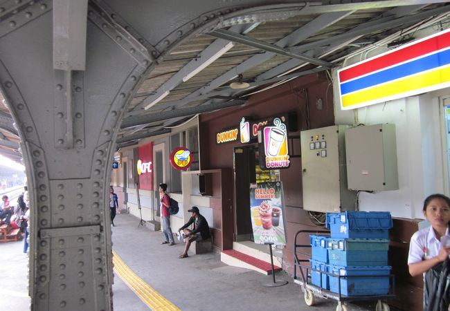 利用者が多い駅です