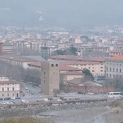 ミケランジェロ広場から展望　　「ゼッカの塔」　イタリア　フィレンツェ