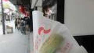 もちもちの食感は絶品でした。