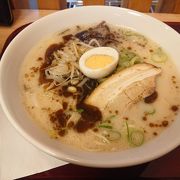 熊本ラーメンをいただきました。