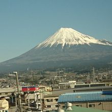 車中からの富士山