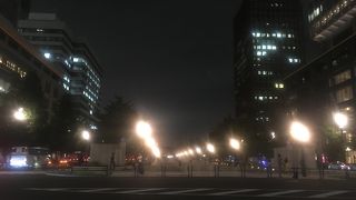 夜の「行幸通り」☆