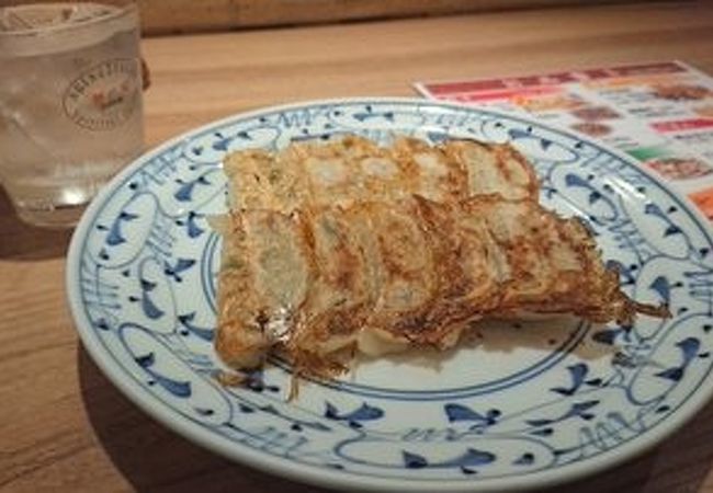 牛ミンチを使った餃子