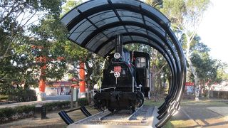 宇佐神宮の境内に進む前に、貴重な車両を見られて思わぬ収穫でした。