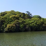 大仙公園の南側にあります。