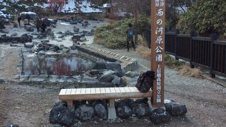 比較的落ち着いた観光地