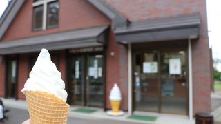 ソフトクリームが美味しい