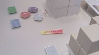 「豆皿」や「風呂敷」なども販売