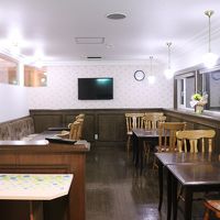 食堂部分。自由に使えるようです