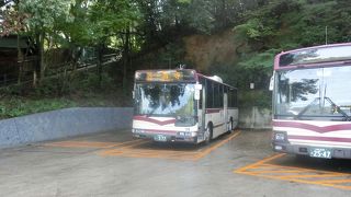 松尾大社や苔寺巡りには便利