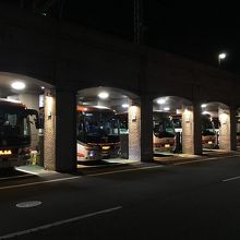 乗り場の風景。