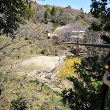 １００ｍのジップスライド、気持ちいい～