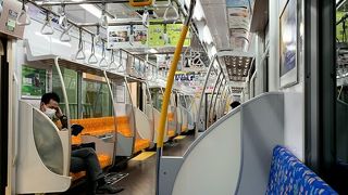 コロナの影響で空いていました