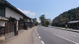 松江の市内を散策する