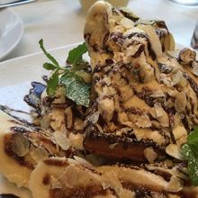 バナナワッフル