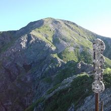 小聖岳からの聖岳