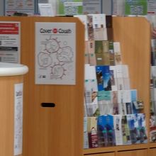 パンフレットだけは取れるようになってます。