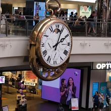 …毎正時、数分間音楽が鳴って人形が出て来る仕掛け時計。