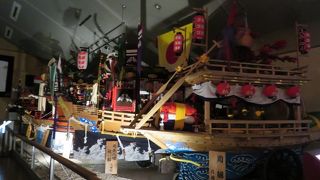 迫力ある展示です