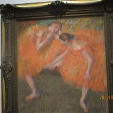 ドガ　「ふたりの踊り子」