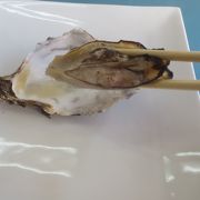 焼牡蠣が1個から食べられる