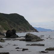 津軽海峡を望む