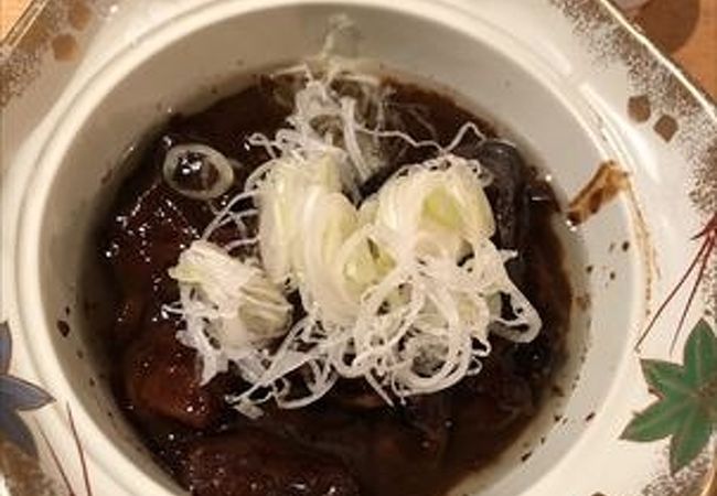 牛すじ味噌煮込みが美味しくて、お勧めです。