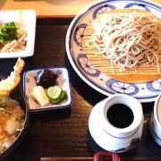 おいしい蕎麦と定食