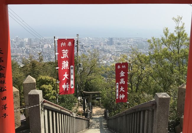 神戸：高取山、眺望が素晴らしい