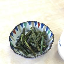 とても美味しかった「蕨」わらび