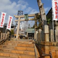 神社の境内です。
