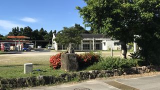 島のガソリンスタンド
