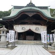 筑豊直方のシンボル多賀神社へ