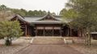 総桧造りの社殿が素晴らしい