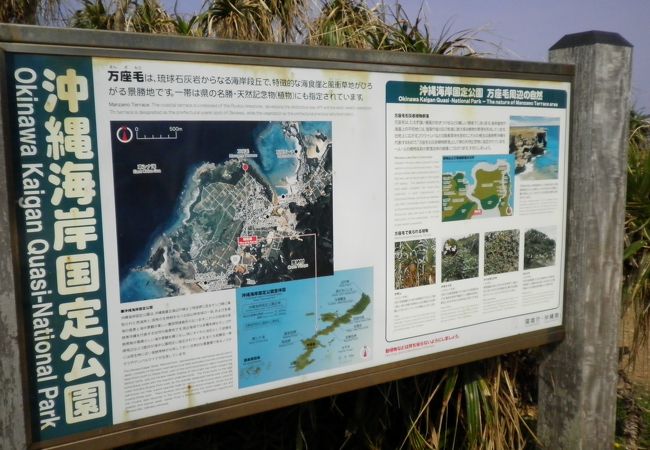 恩納村の沖縄海岸国定公園の一部は、リゾートホテルの立ち並ぶエリアにあり、万座毛や恩納村のビーチの綺麗な海が見学できました。